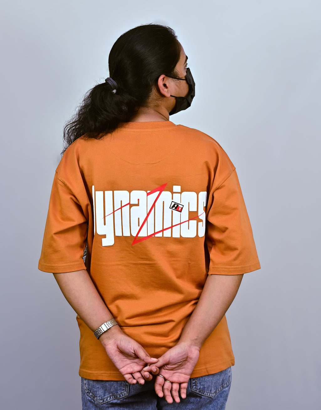 Burnt Orange Unisex Oversized Drop Shoulder t-shirt