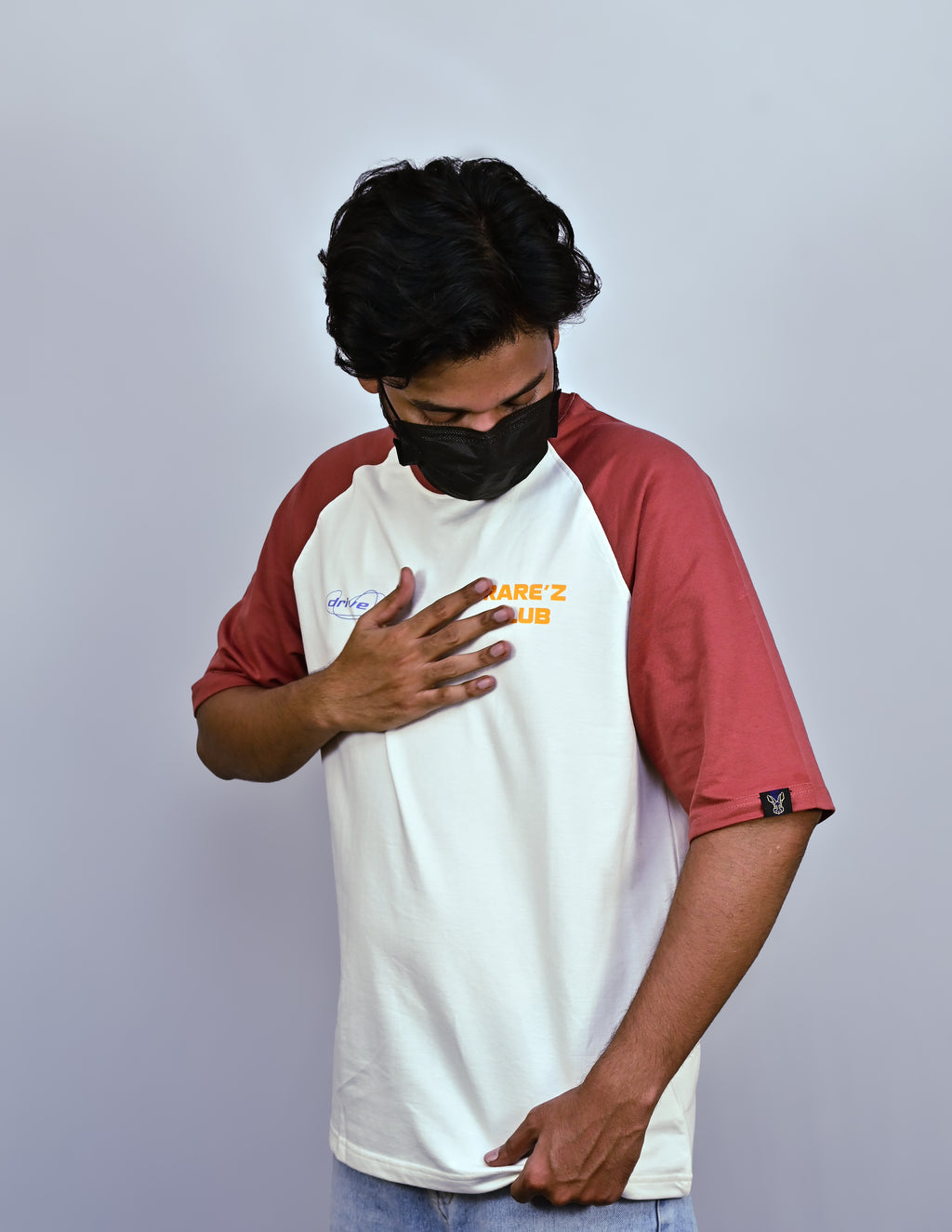 Raglan Sleeve Unisex Oversized Drop Shoulder t-shirt