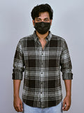 Monochrome Plaid Flannel
